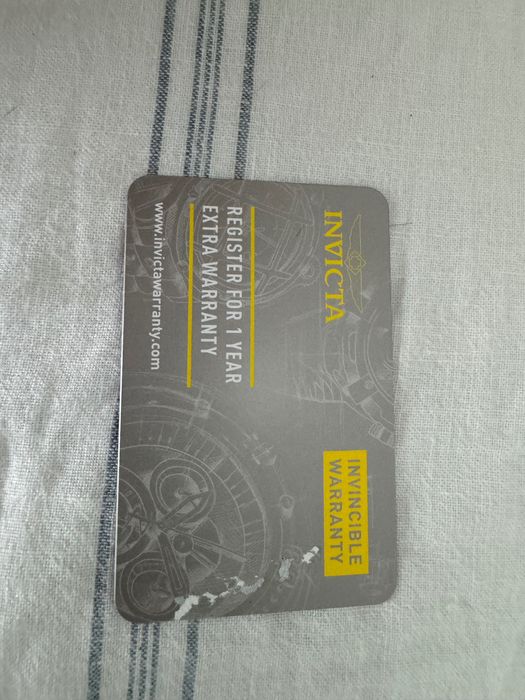 Relógio INVICTA novo com papéis