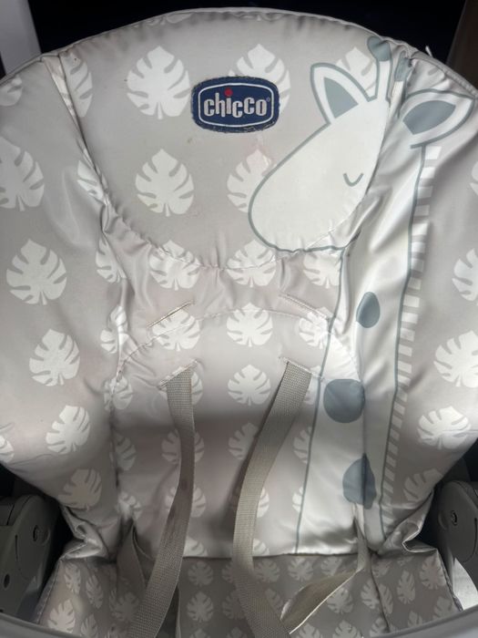 Krzesełko do karmienia dla dziecka Chicco Polly Easy Giraffe składane