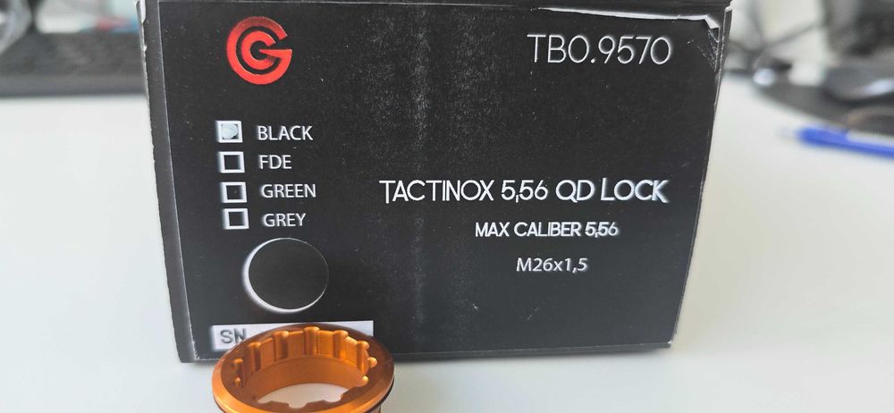 Tłumik Gomander Tactinox 5,56 QD Lock M26x1,5 — nowy