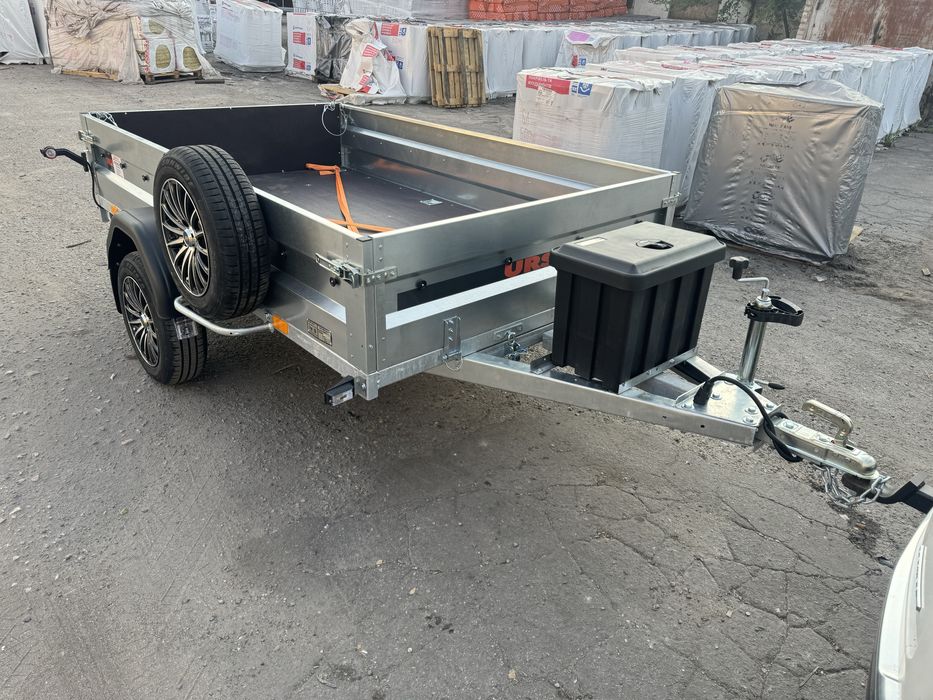 Прицеп, бортовой, оцинкованный от завода Ursa, Урса