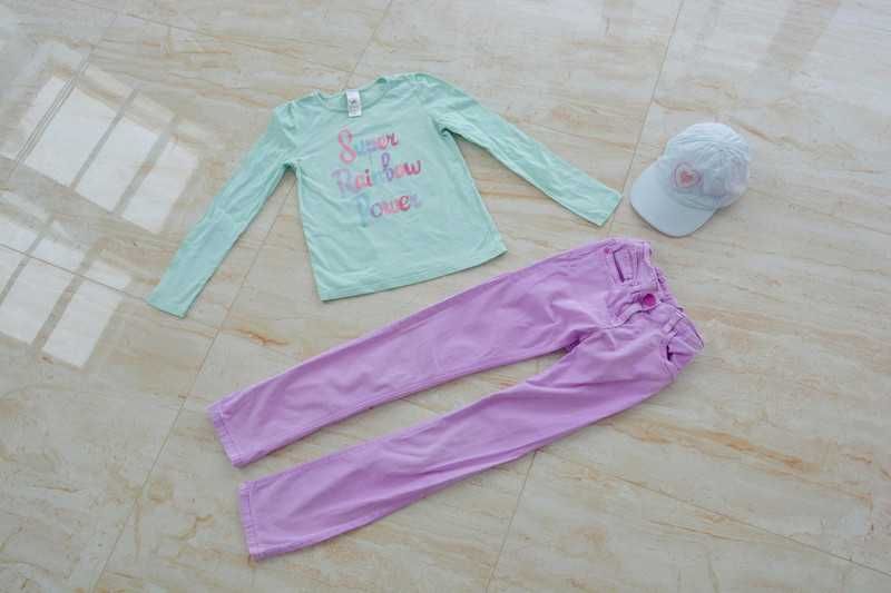 Zestaw ubrań na lato dziewczynka C&A Palomino