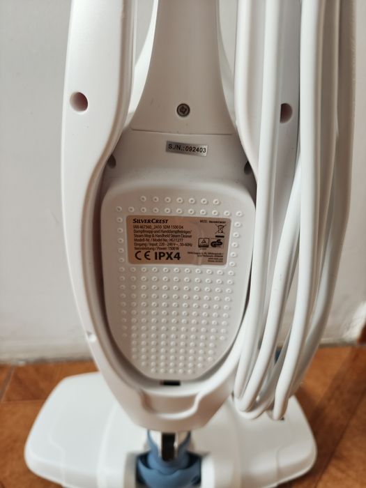 Mopa a Vapor 2 em 1 SilverCrest SDM 1500 D4 – Como Nova!