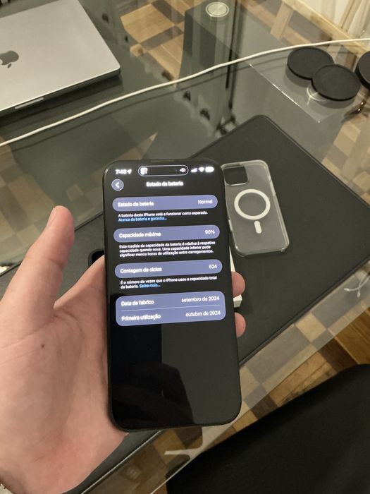 iPhone 16 Pro Max | 2 capas | 256GB | c/fatura