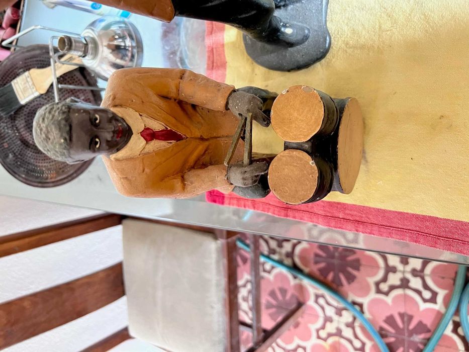 Banda de Jazz em porcelana - conjunto de 3 musicos