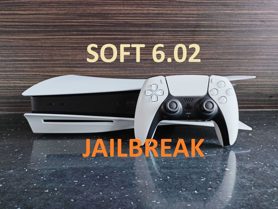konsola PS5 Jailbreak niski soft 6.02 komplet okazja