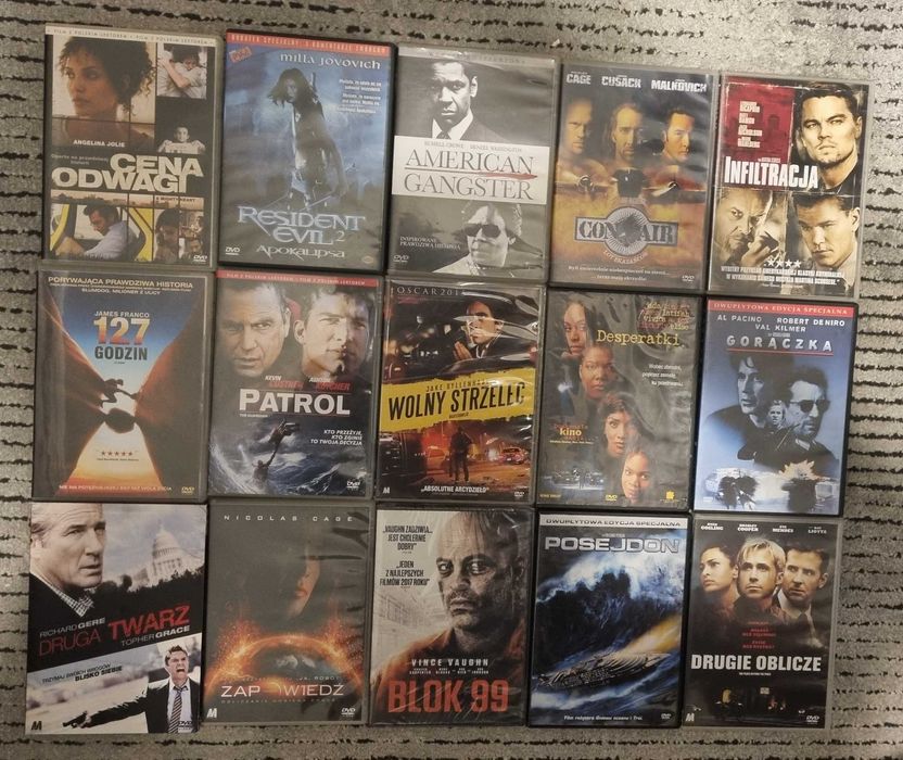 25 dobrych filmów na DVD (thriller, sensacja)