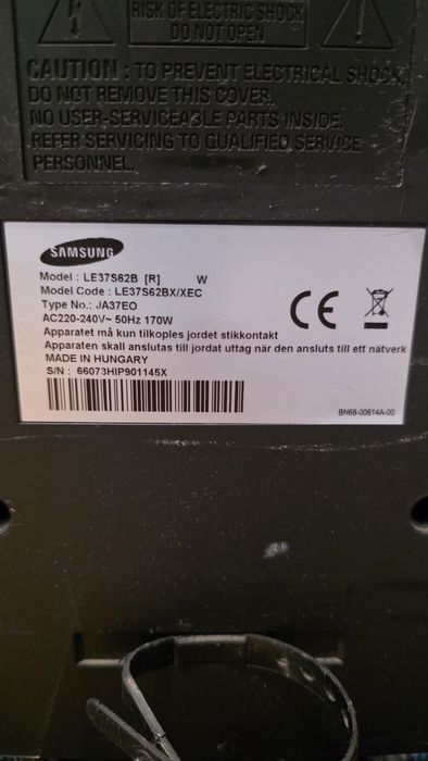Tv Samsung  37"  HDMI