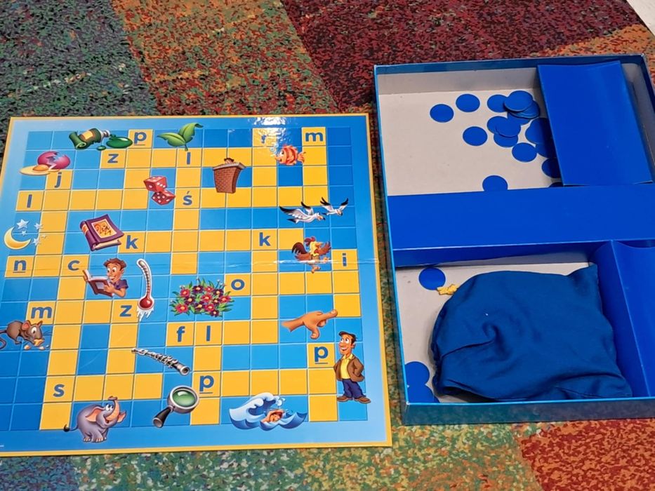 Scrabble Junior, gra słowna dla dzieci firmy Matt