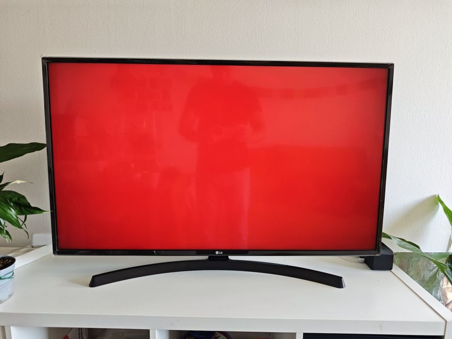 LG 43"4k UHD LCD LED podświetlenie Direct webOS Sprawny FOLIA NA RAMCE 43UK6400PLF