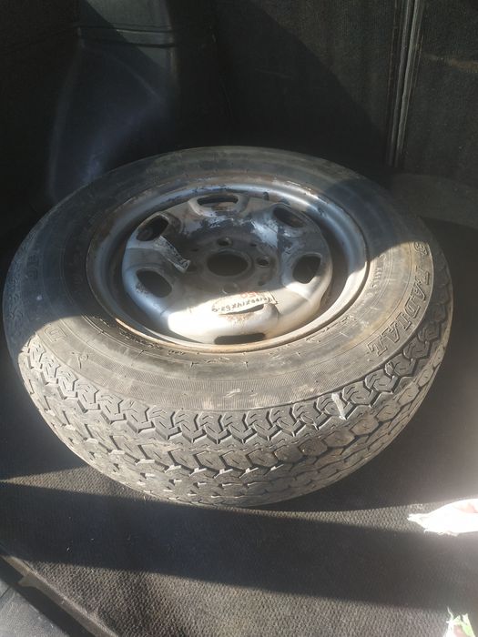 Докатка(костиль) і запаска.