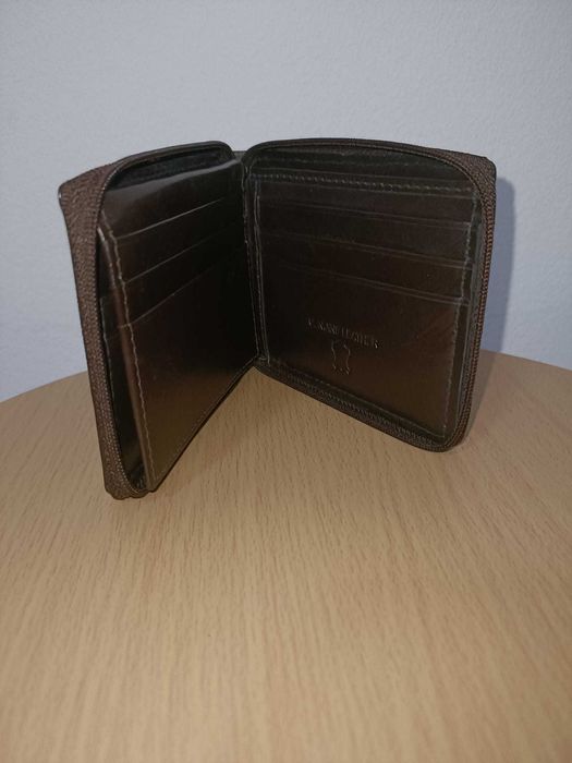 Doggy Carteira Porta-cartões castanha NOVA