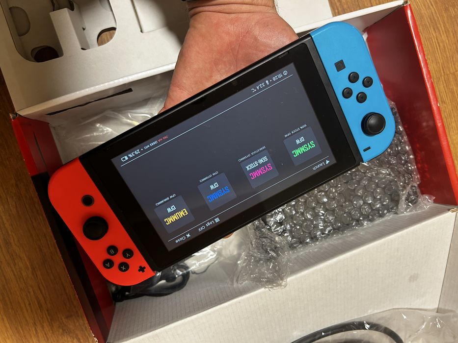 nintendo switch v2 z chipem Picofly