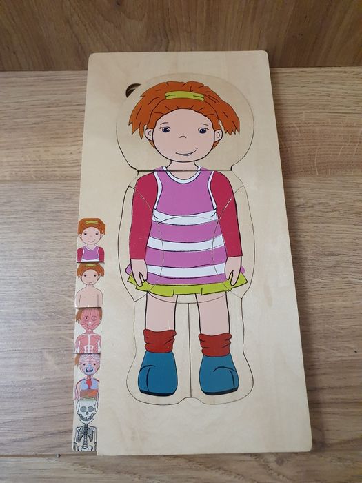 Puzzle drewniane play tive człowiek