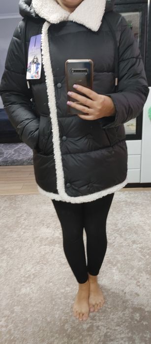 Пуховик з хутром