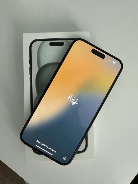 Iphone 15 plus black 128gb, 89% стан ідеальний