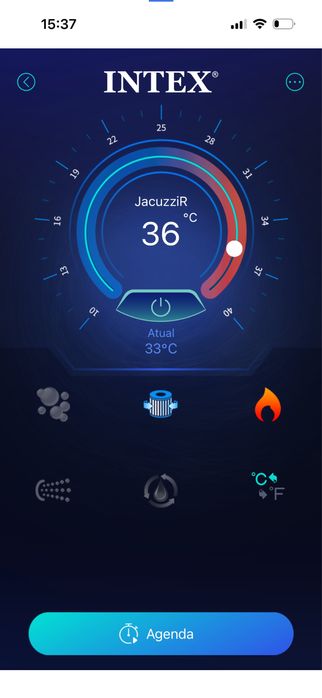 Jacuzzi/SPA Intex c/Jactos e Electrolise de Sal, 6 pessoas