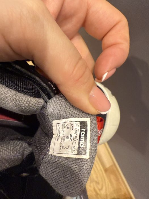 Ботинки чобітки зимові Reima Passo 2.0 25 чорні