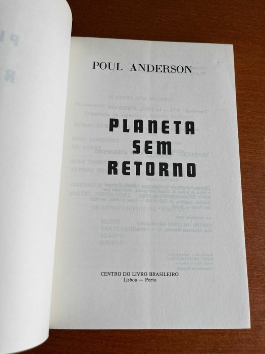Planeta sem retorno - Poul Anderson