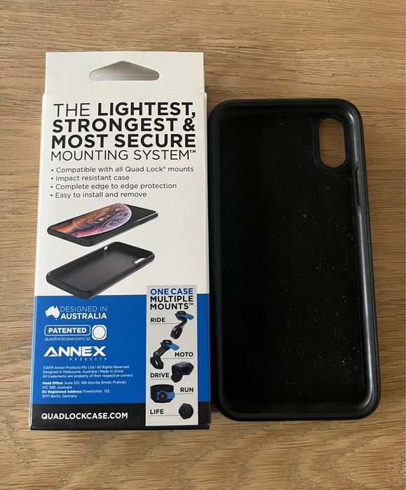 Etui QUAD LOCK iphone x/xs