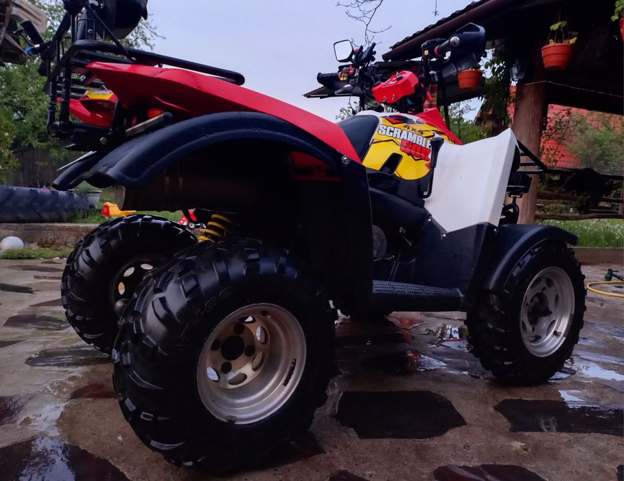 Продам квадроцикл polaris scrambler 500 4х4