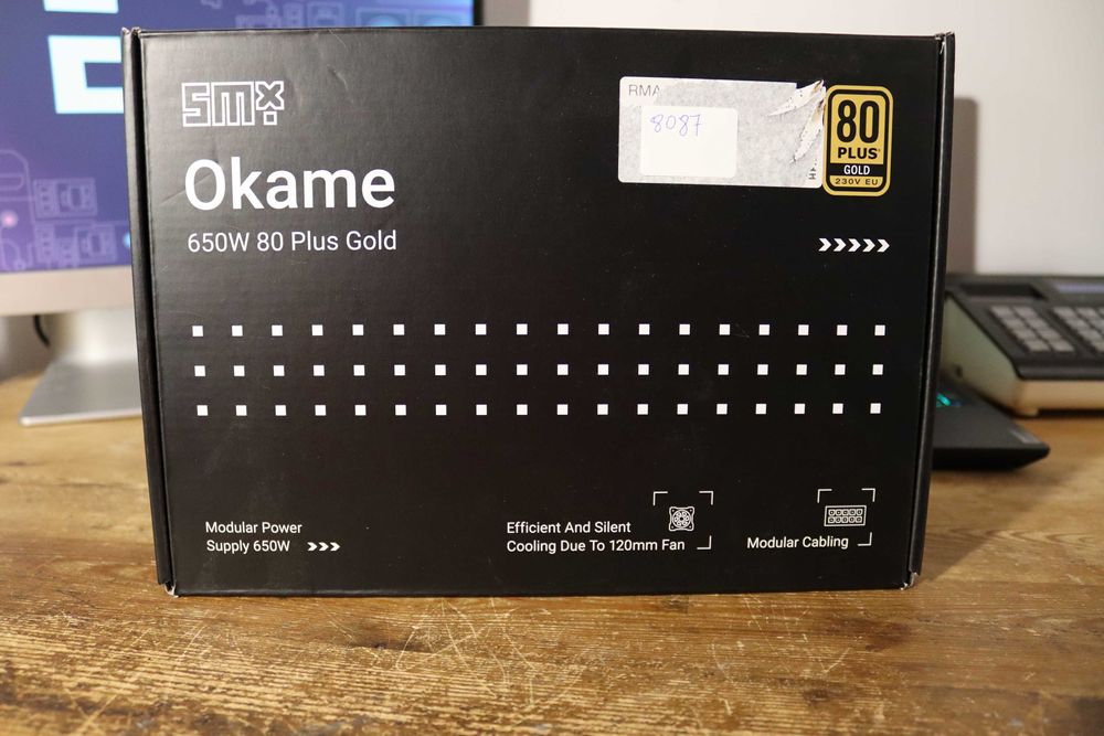 Zasilacz do komputera Silver Monkey X Okame M2 650W 80 Plus Gold(5087)