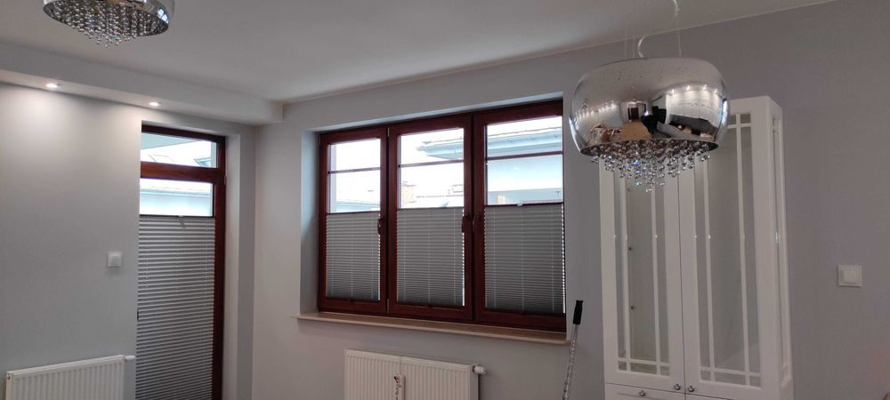 Plisy rolety plisowane żaluzje drewniane rolety rzymskie moskitiery