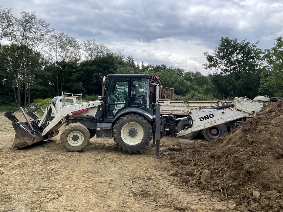 Retro excavzdora terex 880SX