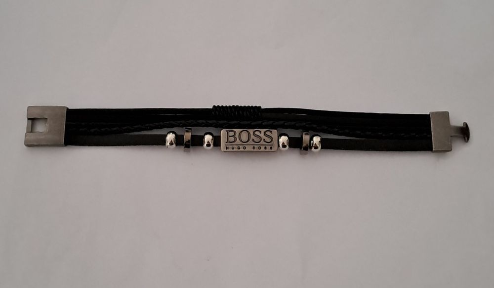 Pulseiras Homem em couro e aço