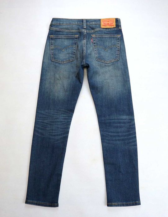 Levis 510 Skinny spodnie jeansy W28 L30 pas 2 x 38/40 cm