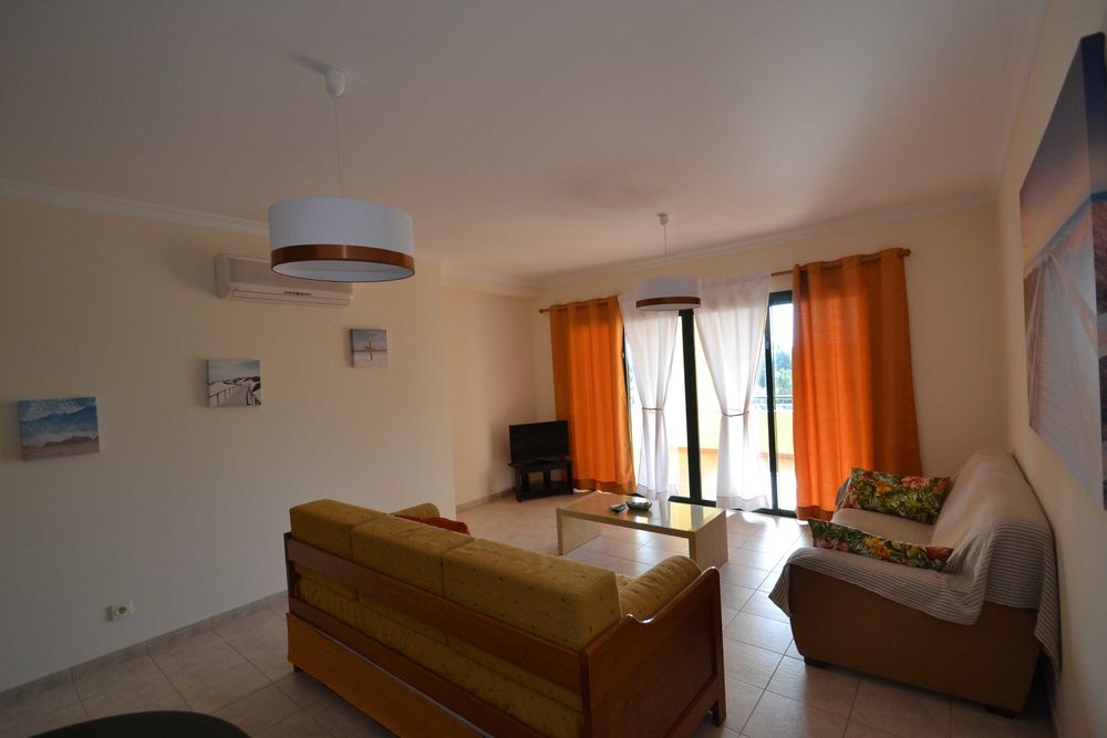 Vilamoura - Apartamento com churrasqueira na varanda com vista piscina