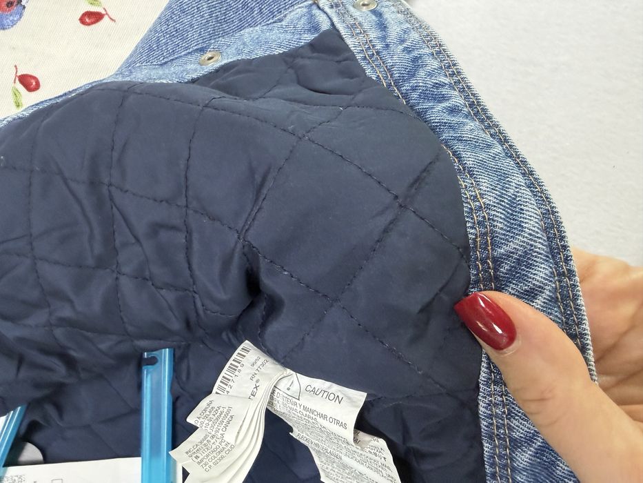 Утеплена куртка zara, розмір 86