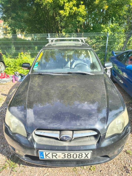 Subaru legacy IV kombi 4x4, uszkodzone