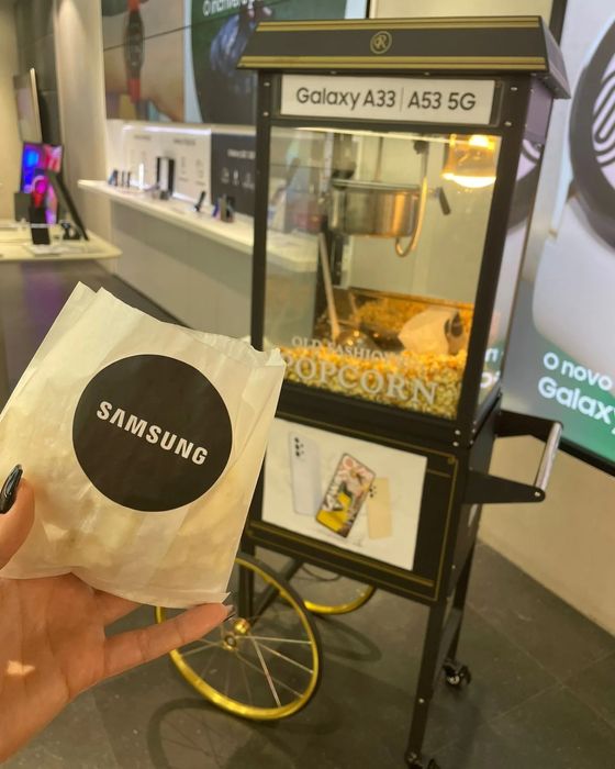 Máquina de Pipocas, Algodão Doce e Gelados