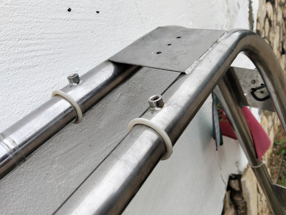 Targa em Inox para Barco