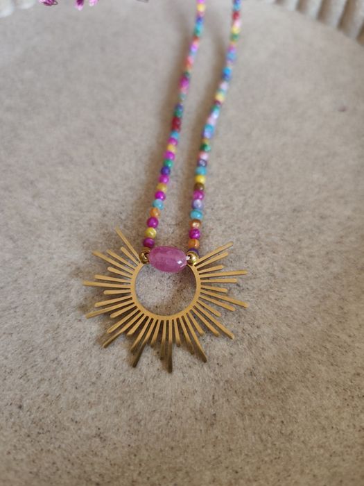 Boho naszyjnik sunshine