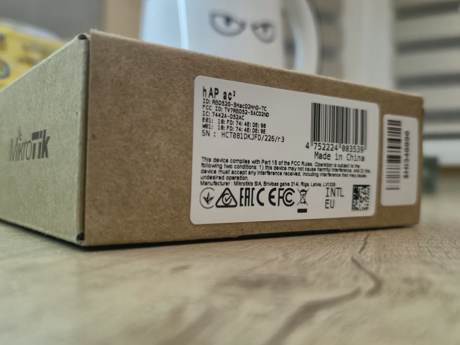 MikroTik hAP ac² - потужний Wi-Fi роутер, RouterOS