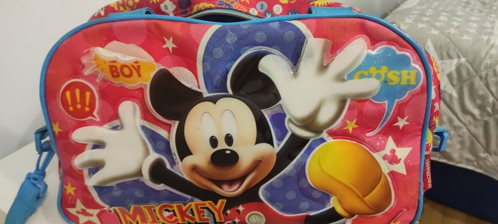 Saco/mochila Mickey64585397331587121