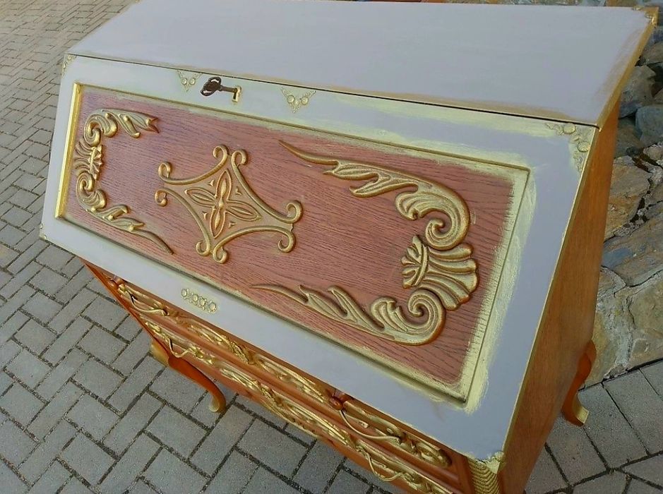 Sekretarzyk Sekretarz Komoda Ludwikowska