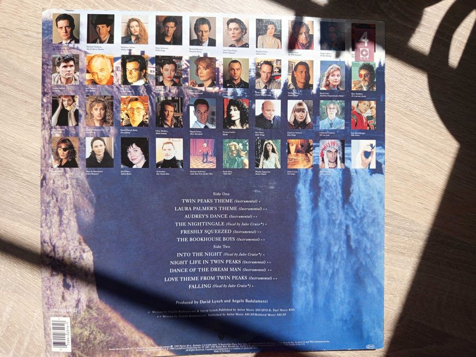Twin Peaks OST | Płyta Winylowa | Oryginał 1990 r. Warner Bros | Stan VG+