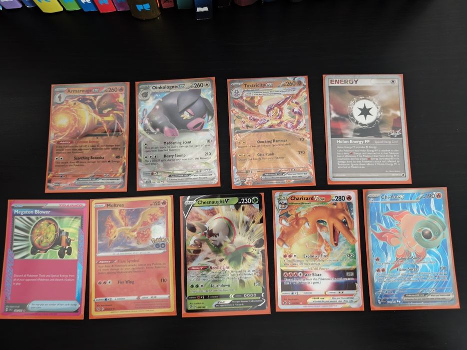 Cartas Pokémon para trocar ou vender