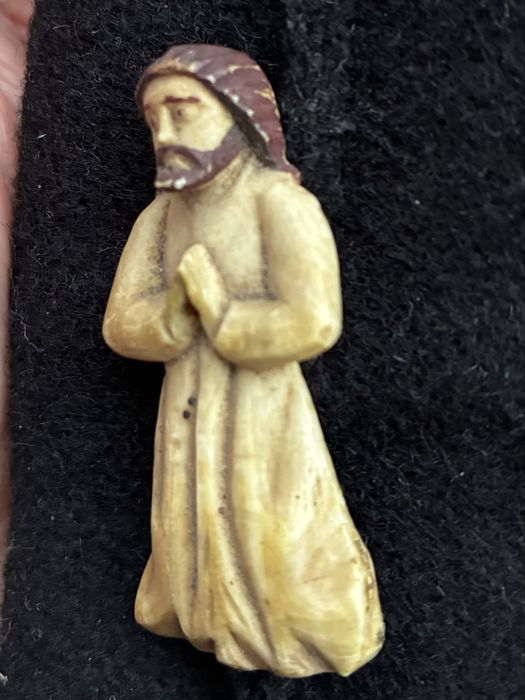 Cristo em osso indo português século XVIII