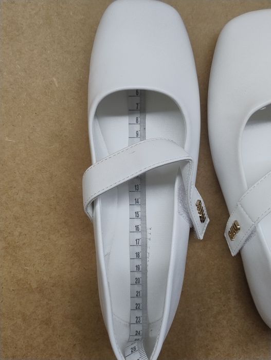 Туфлі балетки білі 36 розмір