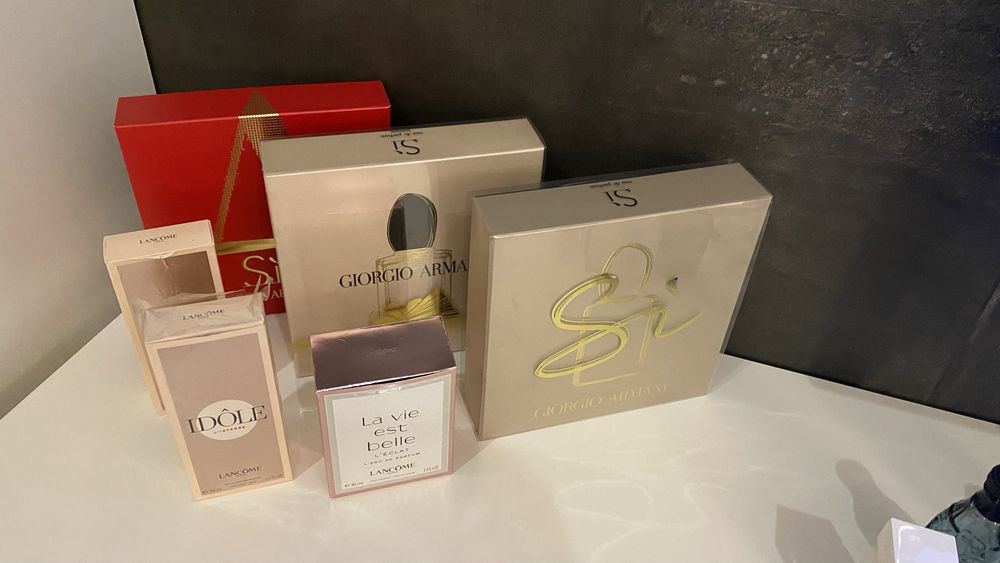 Opakowania po perfumach