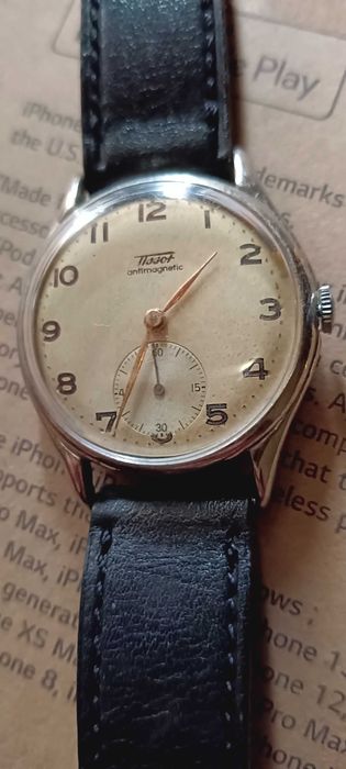 Tissot masculino de corda manual