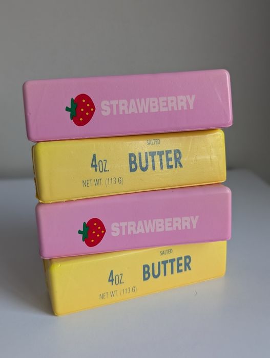 Сквіш Масло Butter Squishy  антистрес  13 см Шоколад Сквіш сир