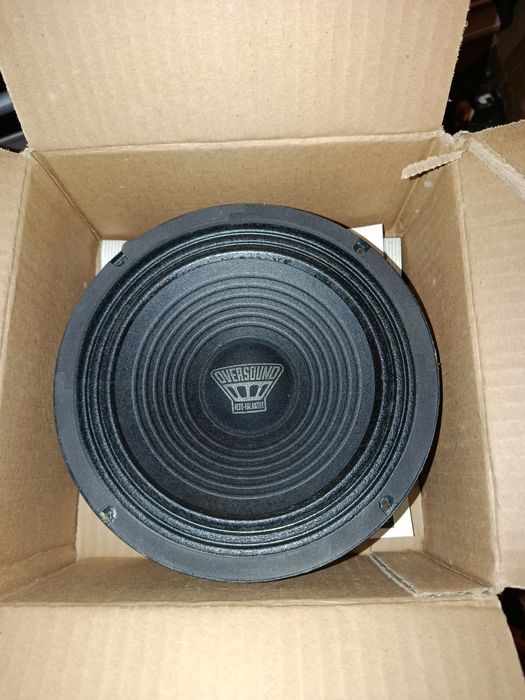 Drivers TI e médio grave Oversound.