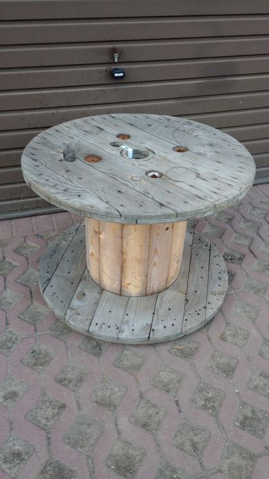 Bęben szpula kablowa - stół Grill