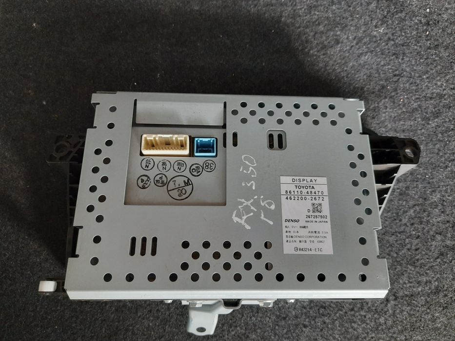 Lexus RX III 2010-2015 магнитола мультимедия монитор экран дисплей