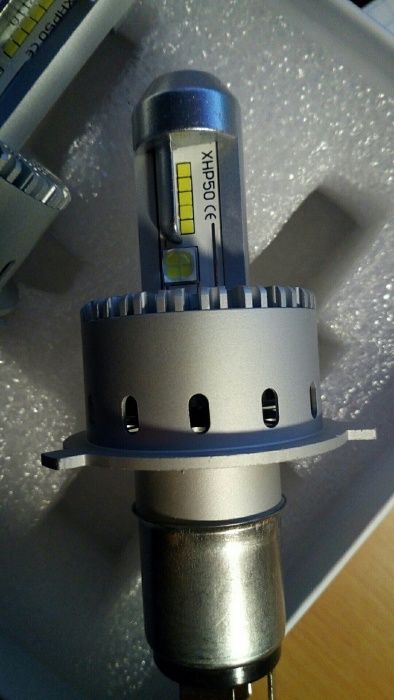 Led лампы 7S H4  цоколь EURS Авто LED ЛАМПА XHP-50 40W 6500K 8000LM
