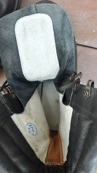 Trzewiki desantowca, buty skórzane wojskowe